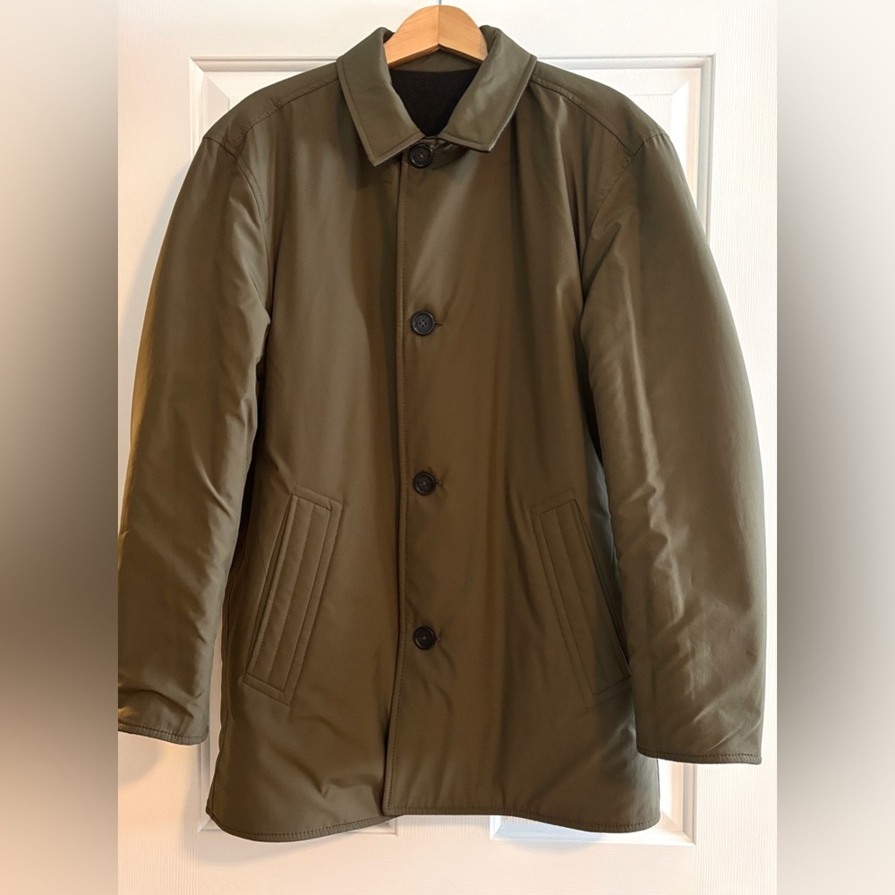 Jos. A Bank Traveler’s Collection wool to nylon reversable coat - Picture 6 of 8